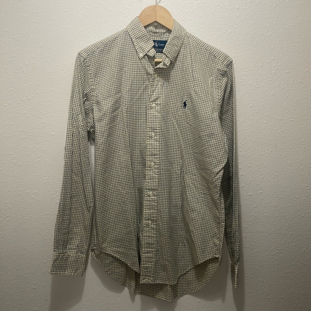 Ralph Lauren Button Up Dress Shirt, Size S
